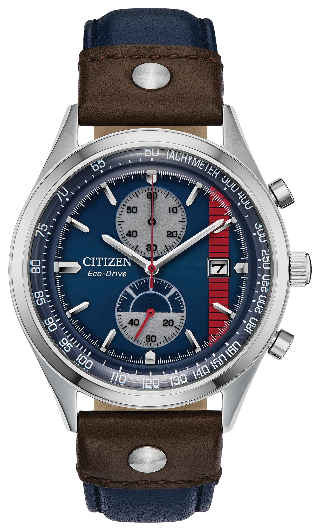 Han Solo Blue Dial Leather Strap CA7021-04W | CITIZEN